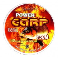 Волосінь на вудлище, DrAGON Power Carp мультиколор, 150м, перетин 0,25мм